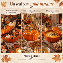 Cocotte Citrouille Blanche 2.2L