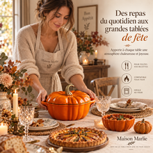 Cocotte Citrouille Noir 2.2L