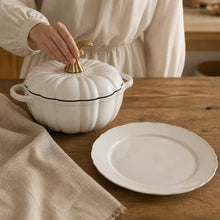 Cocotte Citrouille Blanche 2.2L